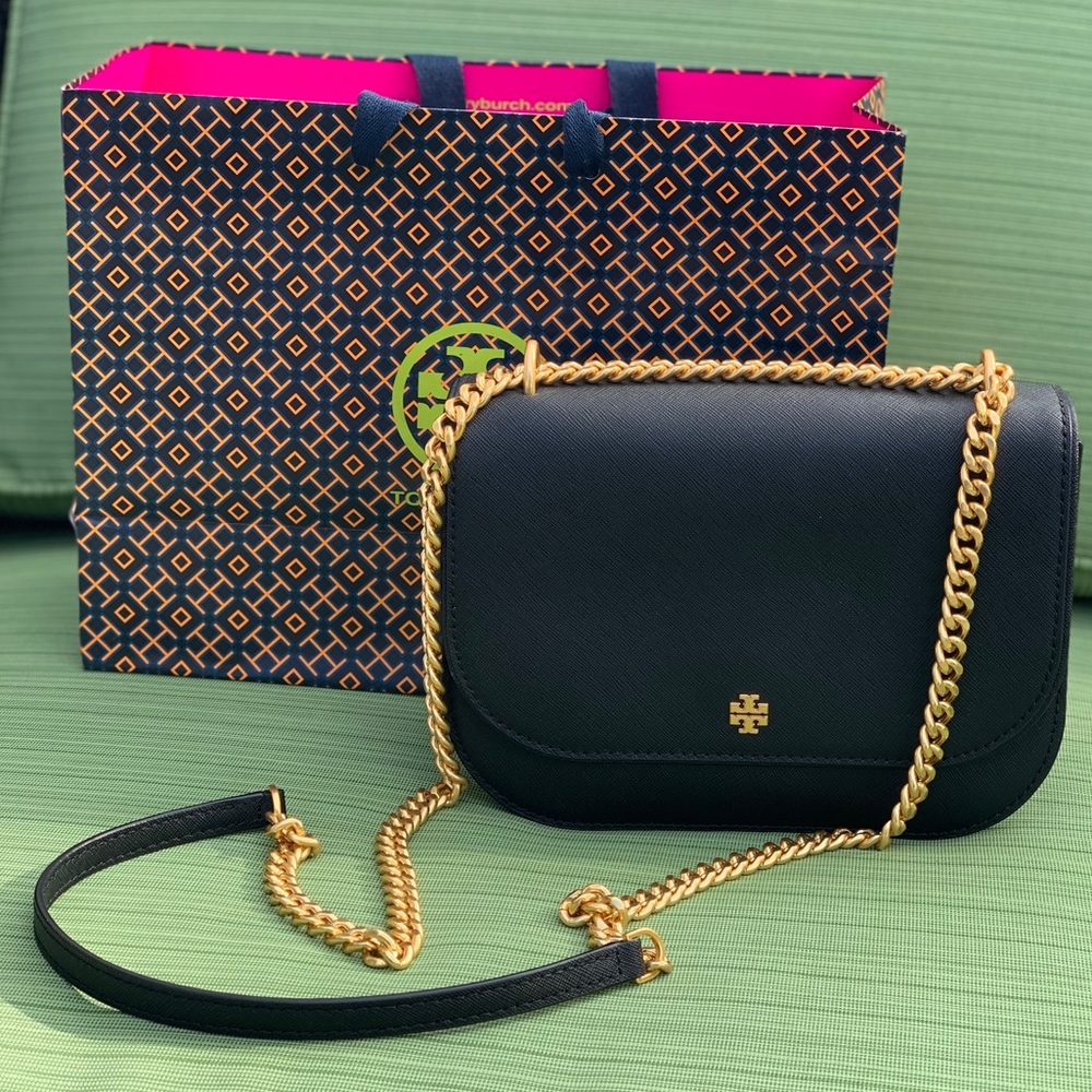 Tory Burch Emerson black crossbody